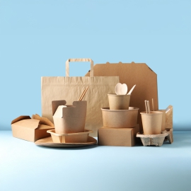 85%以上生物基材料含量 - 德渊可堆肥纸器包装热熔胶